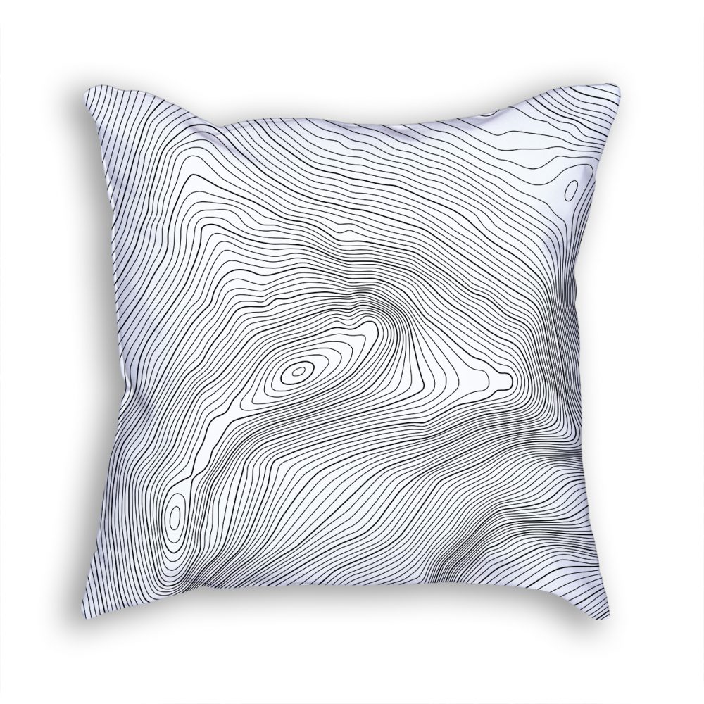 Aconcagua Russia Decorative Throw Pillow White