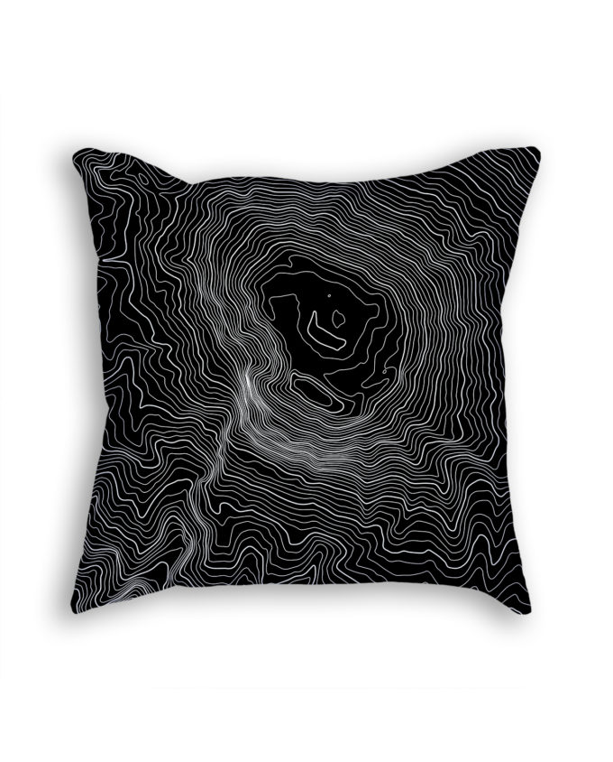 Kilimanjaro - Outdoor Accent Pillow - Black